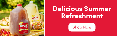With Milo’s, you can enjoy delicious refreshments all summer long – Shop now!