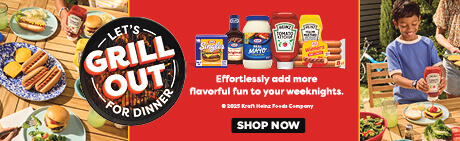 Summer’s better with bold bites & classic flavor—Kraft Heinz has you covered.
